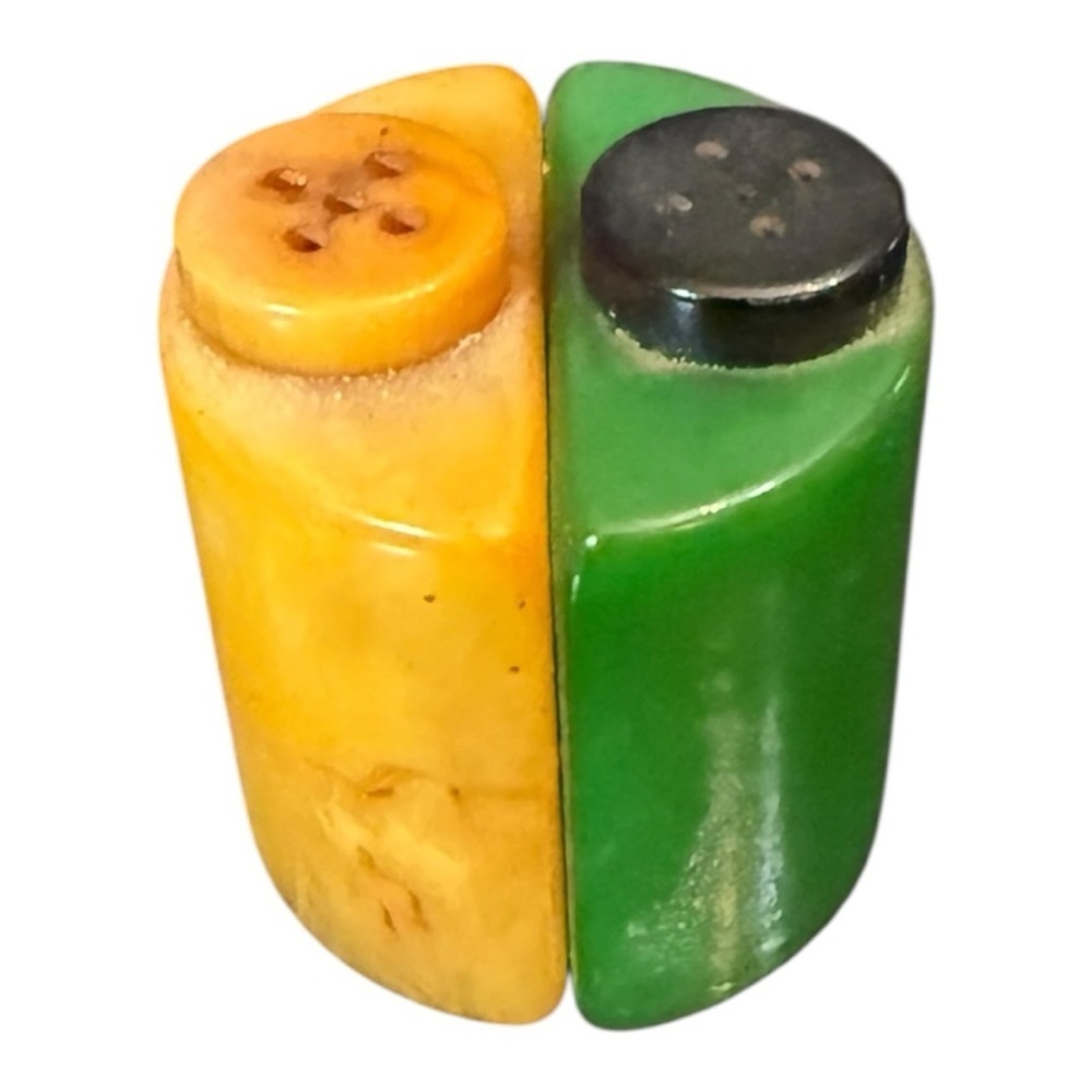 Vintage‎ Celluloid Salt & Pepper Shakers